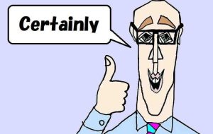 How do you speak softly and politely?