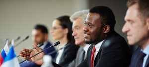 What are examples of speaking skills?